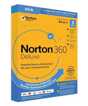 Norton 360 Deluxe 3-5 devices