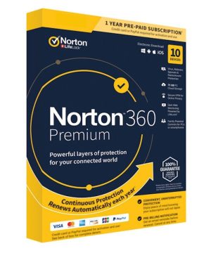 Norton 360 Premium, 10 devices