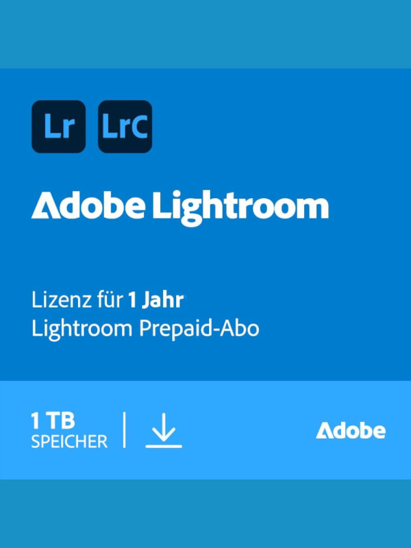 Adobe Lightroom CC - 1 TB - 1 year