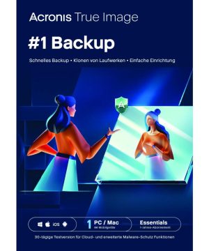 Acronis True Image Essentials 1 year