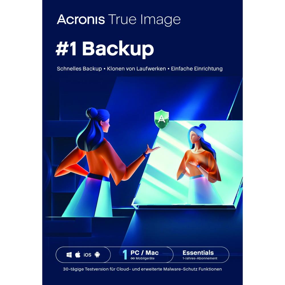 Acronis True Image Essentials 1 year