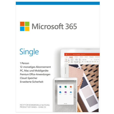 Microsoft 365 Single 1 Jahr
