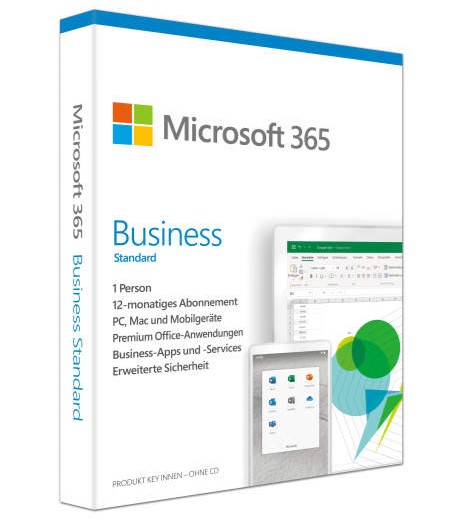 Microsoft Office 365 Business Standard 1 Jahr - Download