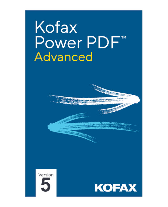 KOFAX Power PDF Advanced 5 Windows
