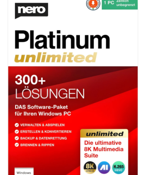 nero Platinum Suite 2026 Dauerlizenz