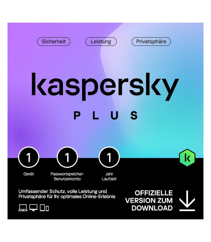 Kaspersky Plus 1 Jahr Download