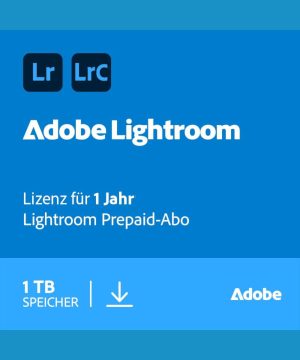 Adobe Lightroom CC - 1 TB 1 Jahr